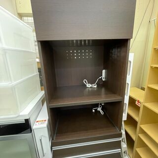 キッチンボード　セミオーダー品　すきまくん　レンジラック　レンジボード　キッチン収納　家具　中古家具　リサイクルショップ　ケイラック和光店【近隣配達可能】ケイラック　和光市　板橋区　練馬区　清瀬市　朝霞市　志木市　新座市　富士見市　ふじみ野市　三芳町　戸田市　蕨市　さいたま市(岩槻以外)　川越市　所沢市　上尾市　東京都　埼玉県（W128）