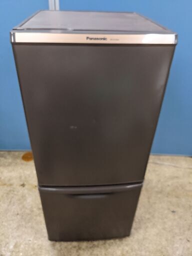 Panasonic パナソニック ノンフロン冷凍冷蔵庫 138L 2ドア 2016年製 NR-B148W-T ブラウン