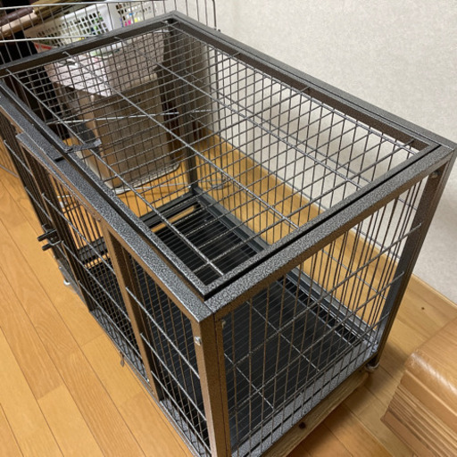 ペットゲージ 78×50×71cm ペットサークル キャスター付 小中型犬