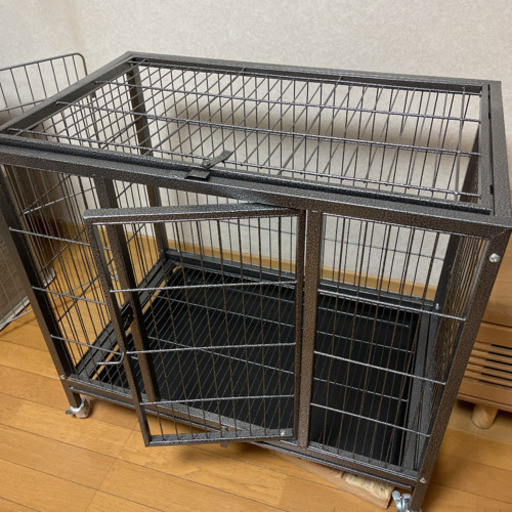 ペットゲージ 78×50×71cm ペットサークル キャスター付 小中型犬