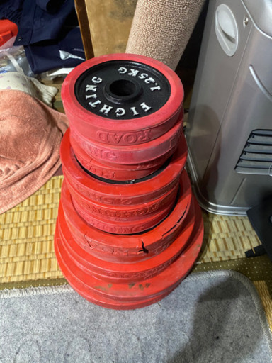 ベンチプレスのウエイト