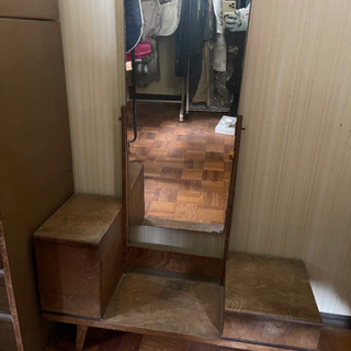 骨董品 鏡台アンティーク