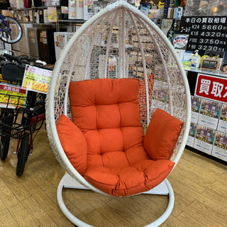 ⭐️ゆらゆら⭐️ハンギングチェア たまご型 おうち時間に♪ オススメ