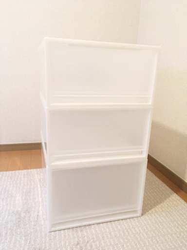無印良品 ポリプロピレン 衣装ケース 3つセット