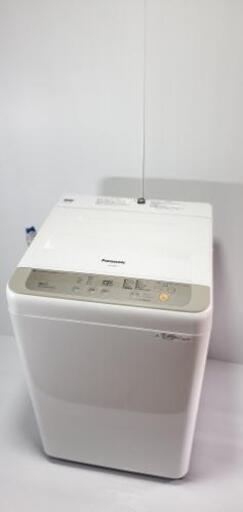 除菌済み【Panasonic パナソニック NA-F60B10 全自動電気洗濯機 6.0kg ビックウェーブ洗浄 送風乾燥 抗菌加工ビックフィルター】L01391