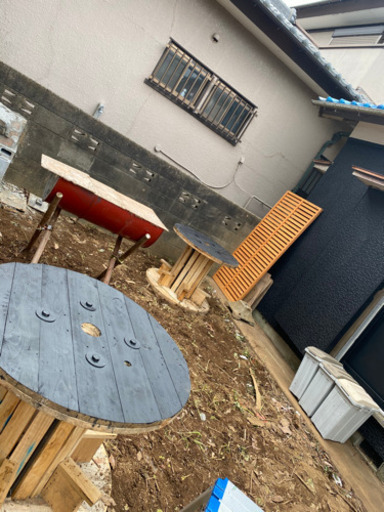 木製ケーブルドラム