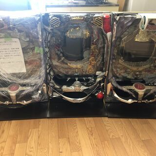 パチンコ実機3台セット。家庭用電源で遊戯可能。水戸黄門、ルパン三...