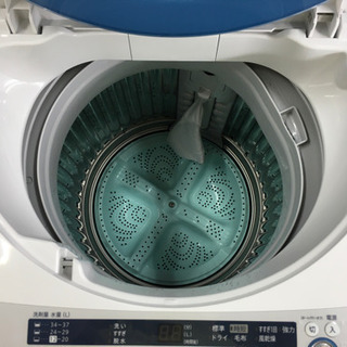 【愛品館江戸川店】「保証有り」SHARP　5.5kg　全自動洗濯機 「ES-GE55P-A」 （2014年製）お問い合わせID:142-028897-007　配送可　1,100円～の画像
