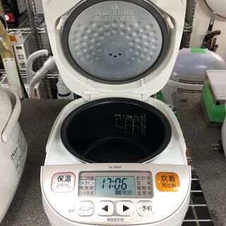 【リサイクルショップどりーむ天保山店】1947　炊飯器　ZOJIRUSHI　象印　NL-BB05　3合炊き　2017年製　中古品【1ヵ月保証付き】の画像