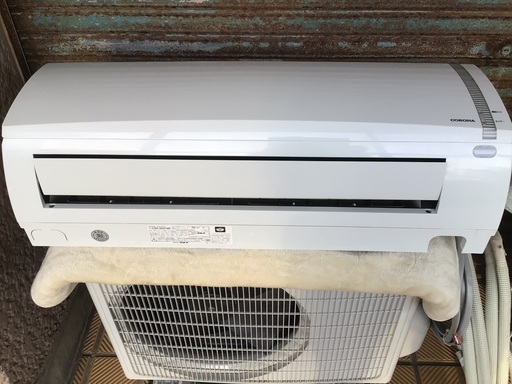 2019年製　2018年　コロナルームエアコン冷暖房　2.2k 2台セット　配管付　取り付け相談あり