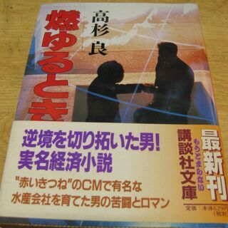 燃ゆるとき　高杉良　講談社文庫