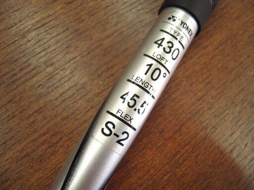 ゴルフ ゴルフクラブ １Ｗ ドライバー ヨネックス nanov nextage TYPE 430 10° FLEX S-2 中古 札幌市東区 新道東店