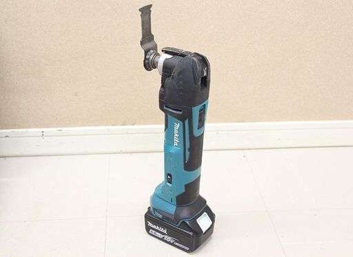 makita マキタ 充電式マルチツール TM51DRG 18V バッテリー 充電器 ケース付き(D4019mhmwY)