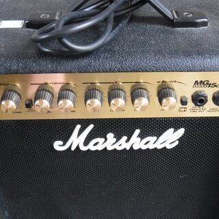 ARIA  AMB 35S（エレアコ）+　Marshall MG 15 CDRの画像