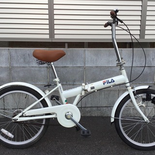 ◉FILA・20インチ・折り畳み自転車・サドルは新品です。
