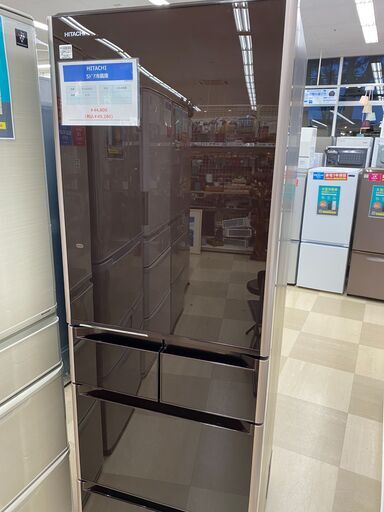 5ドア冷蔵庫 HITACHI R-S4200D 415L 2014年製