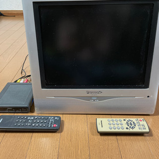 Panasonic アナログテレビと地デジチューナー　セット
