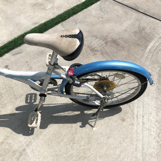 女の子自転車　20インチ　水色の画像
