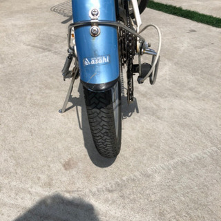 女の子自転車　20インチ　水色の画像