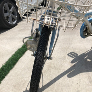 女の子自転車　20インチ　水色の画像