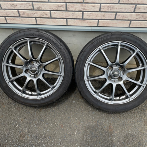 アルミホイールとタイヤ　４本セット　中古