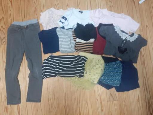 女の子用古着　130サイズ　13点セット