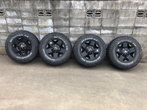 KMC ロックスター　グッドリッチ　タイヤホイールセット