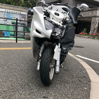 マジェスティc 事故車　部品取り車　不動車　放置車両
