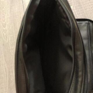 ハンドバッグ　革製　黒の画像