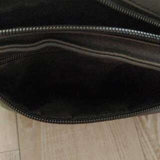 ハンドバッグ　革製　黒の画像