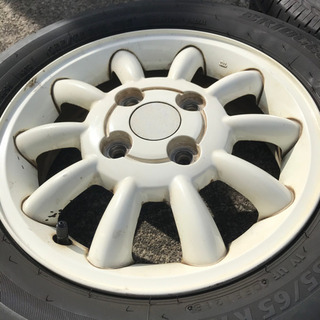 ラパン純正　タイヤホイールセット　4本　SUZUKI アルトの画像