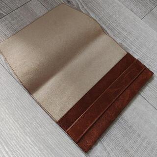 通帳ケース　革製の画像