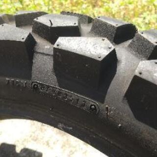 DUNLOP　D605 120/80-18 チューブ付