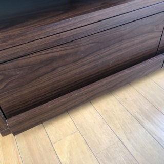 【取引き中】伸縮テレビボード・テレビ台(ブラウン)の画像