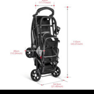 年子 双子 2人乗りベビーカー