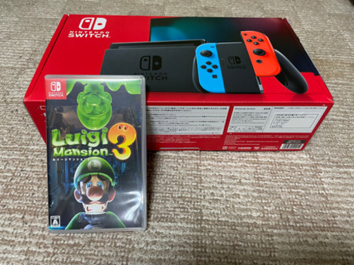 switch 新型　ルイージマンション3