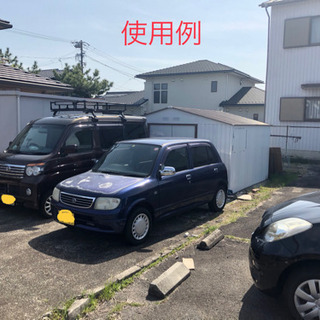 【軽自動車限定】店舗利用可！倉庫付土地貸します。【近鉄蟹江駅徒歩7分】 − 愛知県