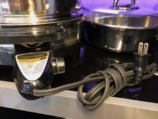⭐︎中古激安！　ウエストベンド社　Liquid Core 電気蒸し鍋セット１点と通常鍋１点をセット　蒸し鍋セットのサイズ：直径29cm