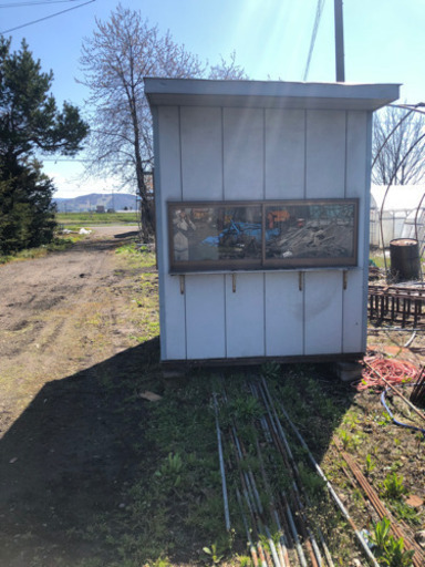 販売小屋、お買い上げありがとうございました。