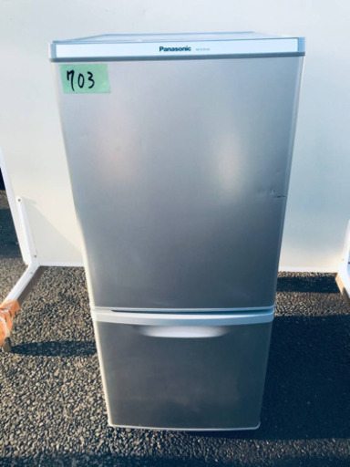 ①703番 Panasonic ✨ノンフロン冷凍冷蔵庫✨NR-B145W-S‼️