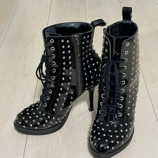 ドクターマーチン　エナメルブーツ　レア