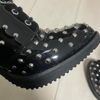 ドクターマーチン　エナメルブーツ　レアの画像