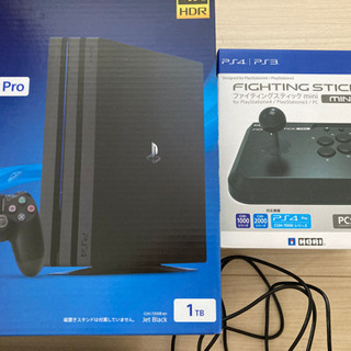 PS4Pro 1TB CUH-7200B ゲーム、ジョイスティッ...