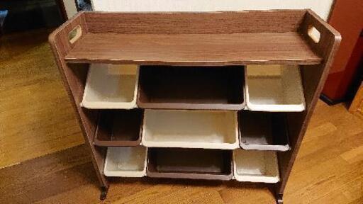おもちゃ収納ラック
