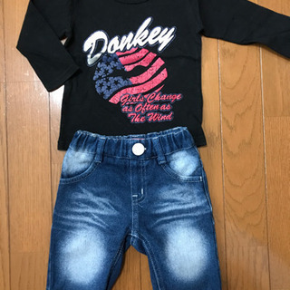 子供服　ロンT   ジーパン　80サイズ　セット売り