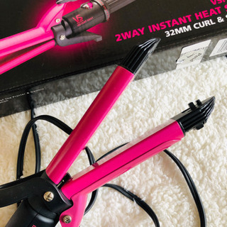 最終値下げVidal Sassoon VSI-3271/PJ 2WAYヘアアイロンの画像