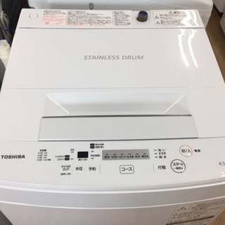 TOSHIBA（東芝）の全自動洗濯機2019年製（AW-45M7）です。【トレファク東大阪店】