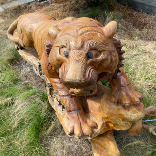 5/16迄】一本木巨大トラ置物