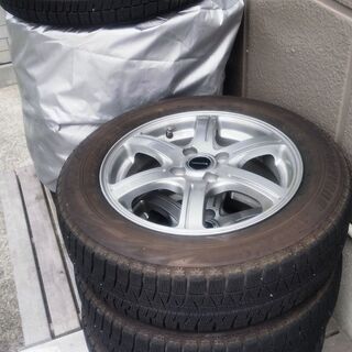 コンパクトカー スタッドレスアルミセットの画像