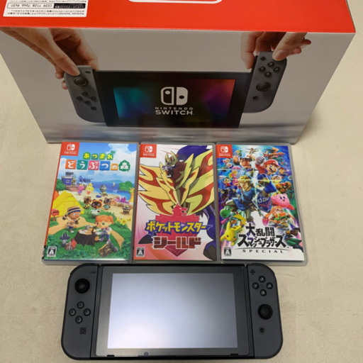switch ブラック本体(付属品付)